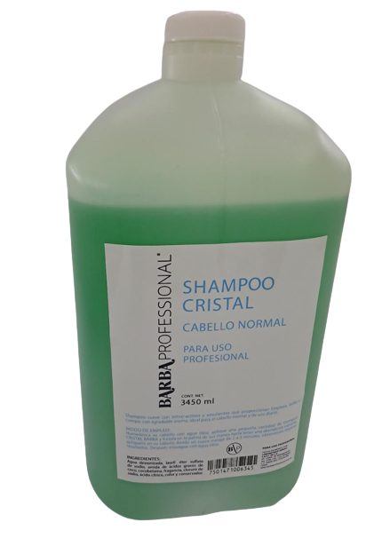 Shampoo Cristal Hierbas Barba Pro 3450 Ml