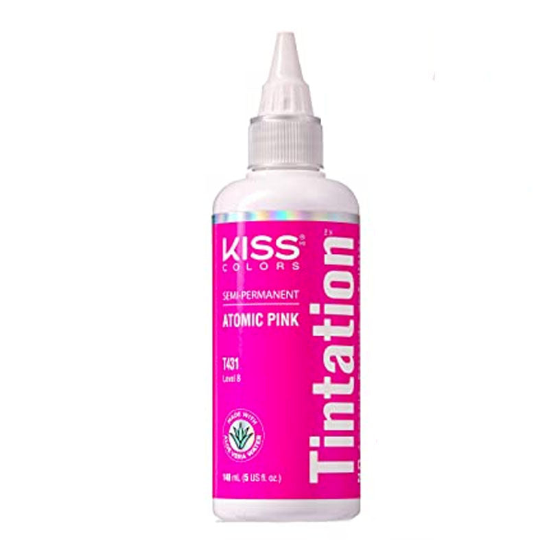 KISS COLORS TINTE SEMI PERMANENTE ATOMIC PINK