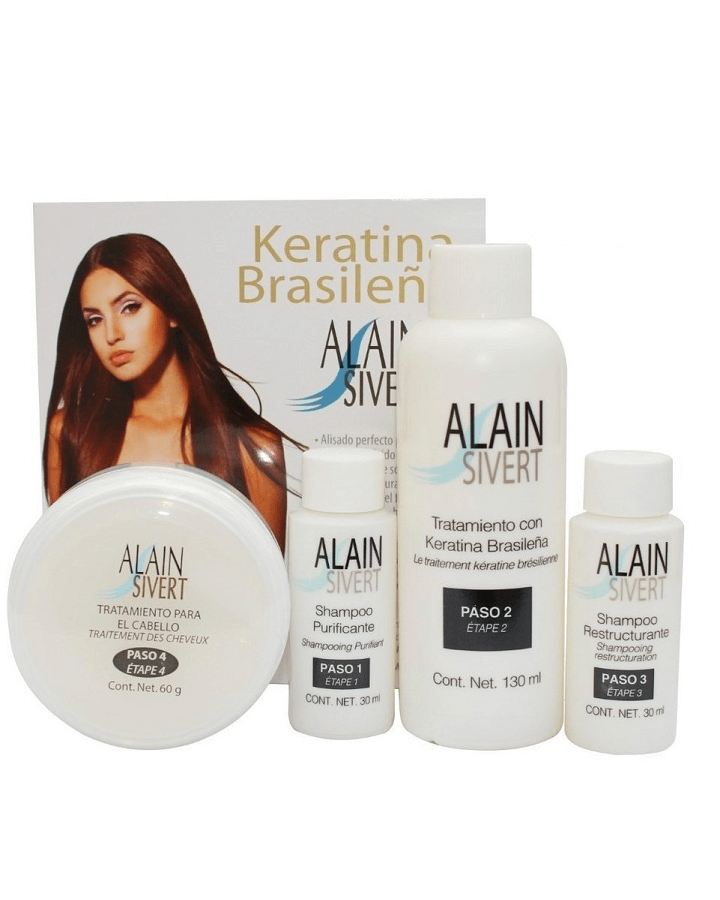 KIT KERATINA BRASILEÑA 4 PASOS